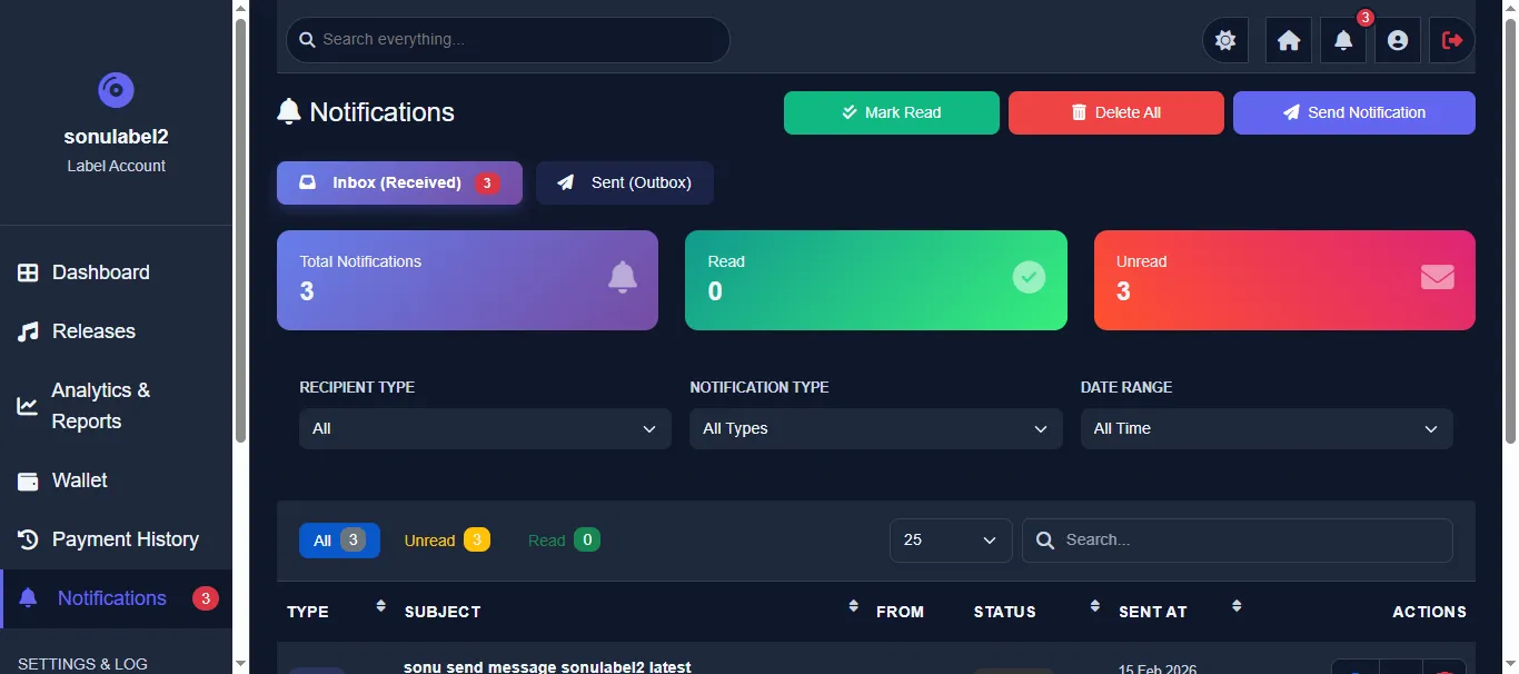 Label Bank Details